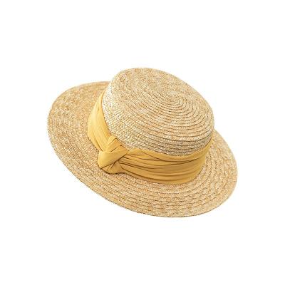 China Original British Style Straw Sun Hats High Quality Stylish Travel Wholesale Stylish Summer for sale