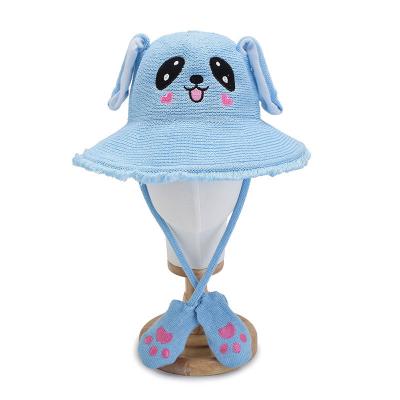 China Wholesale High Quality Stylish And Beautiful Rabbit Pattern Stylish Kids Outdoor Popular Sun Hats for sale