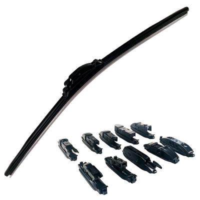 China Scratch Dirt Kaier Multi Functional Wiper Blade With 8 Adapters Multifunctional Car Windshield Wiper Cheap Car Wiper Blade for sale