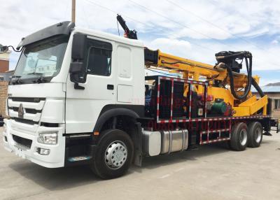 China LKW angebrachte Wasserbrunnenbohrungsanlage zu verkaufen