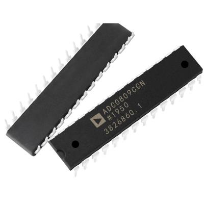 China Military Aerospace Household Integrated Circuits ADC0809CCN Module DIP28 Eight Straight AD Converter for sale