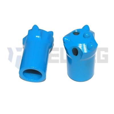 China Top Hammer Rock Drilling Tools 38mm 42mm 7/11/12 Degree Tapered Rock Drill Button Bits Tapered Rod for Drilling for sale