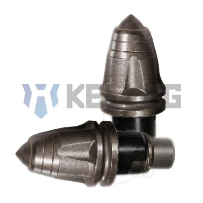 China 22mm Foundation Drilling bits Conical Bit Auger 25mm Tungsten Carbide Bullet Rock Drill Teeth picks for sale