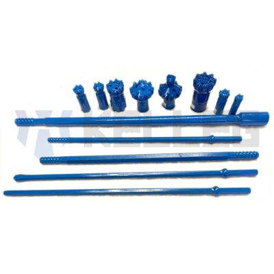 China Rock Drilling Tools H22 108 mm Compressed Air Raiseboring Tools for Length 800-2000mm for sale