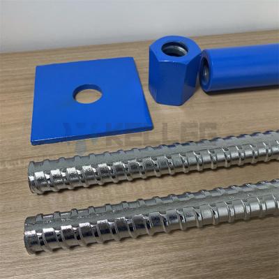 China Non-anticorrosive Anchor Thread Rod Steel Bar Threaded Steel Rebar System for Tunnels and Underground Engineering for sale