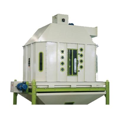 China Wood Pellets and Animal Feed Pellets Counter Flow Cooler and Grade Sieve for Wood Pellet Line for sale