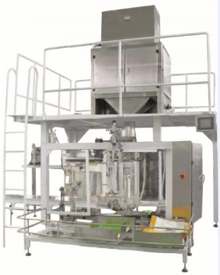 China Automatic Package Wood Pellet 15kg/bag Packing Machine For Wood Pellets for sale