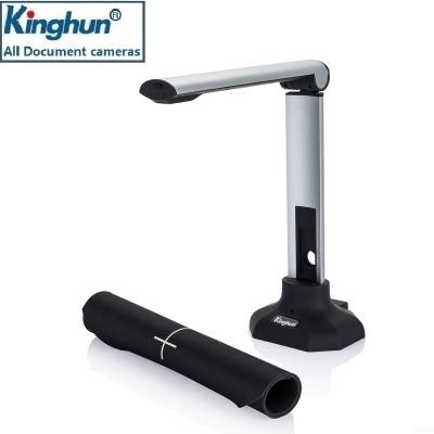 China Kinghun KC3A01 13 30fps High Speed ​​Video Presenter Scan Pixel A4 Intelligent Portable Mega Distance Learning Document Camera SCANNER for sale