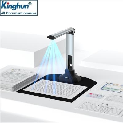 China Kinghun High Speed ​​Document Camera Portable Mini Scan Document Camera for sale