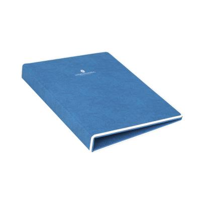 China hotel leather sets blue / white pu compedium folder  for 5-star hotel guest supply for sale