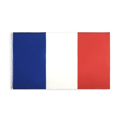 China Modern Factory Wholesale 100D Polyester France National Flags Cool Different Kinds Of Countries World Country Flags for sale