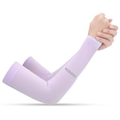 China Antibacterial UV Protect Compression Ice Sleeve Sport Basketball Football Cycling Arm Sleeve Protective Arm Sleeves for sale