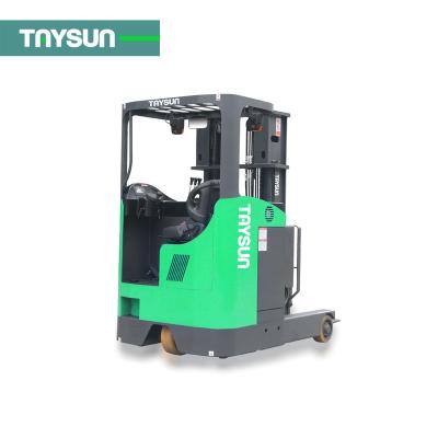 China Building Material Shops 2 Ton Car Driving Style Stacker Electric High-Range Forklift for sale