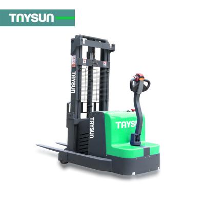 China Building Material Shops 0.8 Ton Pedestrian Economic Electric Counterbalanced Forklifts for sale