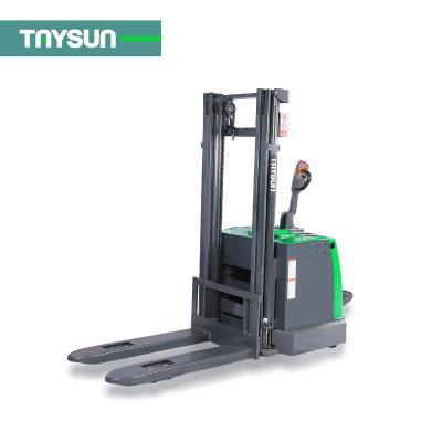 China Building Material Shops New Technology 1Ton 1.5Ton 2 Ton Fully Electric Forklift Electric Pallet Stacker for sale