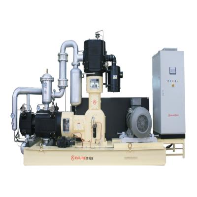 China Oil-free Hot Selling Energy saving high quality water-cooled oil free air compressor  40 bar variable speed piston  air compressor for sale