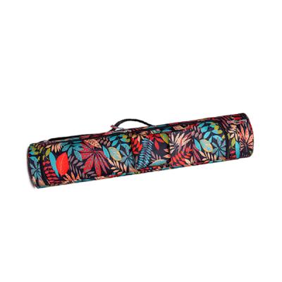 China 1.5mm Canvas Printed Rubber Yoga Mat For Women Professional Portable Ultrathin Exercise Mat Yoga Folding Blanket for sale