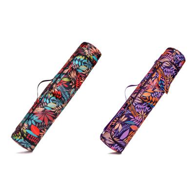 China Canvas Natural Rubber Special Waterproof Yoga Mat Bag Luxury Yoga Mat Backpack for sale