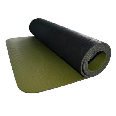 China PU + eco-friendly high quality yoga mat factory sale PU yoga mat custom direct printing hot RUBBER mat for sale