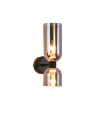 China European style wall lamp light metal sconce wall lamp modern indoor home decor glass lamp light through wall lights for sale