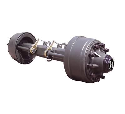 China Semi Trailer Part Truck Part Transport Trailer Axles With ABS Braking Circuit Parts Axle for sale