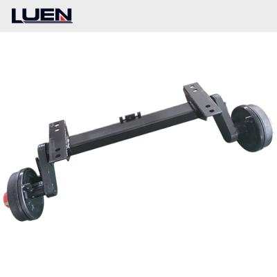 China Hot Selling LUEN Parts Semi Trailer Twist Axle Agricultural Trailer Axle Semi Trailer Truck Parts Boat Axle for sale