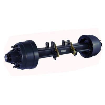 China Hot Sale Used Axle Semi Trailer Parts With American Kind Of High Quality LUEN Trailer Truck for sale