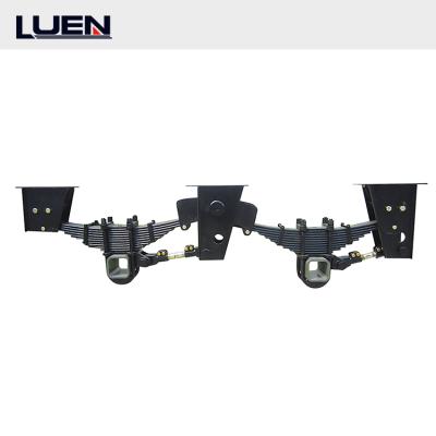 China German type connecting suspension made in China is cheap and good for semi truck trailers for sale