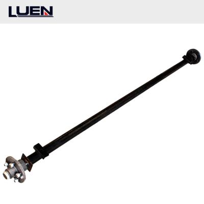 China High Quality Trailer Parts Left Hand Trailer 750kg Small Axle Without Brake Fits Small Trailer Motorhomes for sale