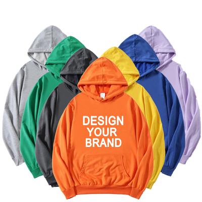 China OEM ODM Custom Waterproof 500gsm Cotton 500gsm Unisex Hoodie Oversized Plus Size Pullover Hoodie Printing Logo For Men Women Embroidery for sale