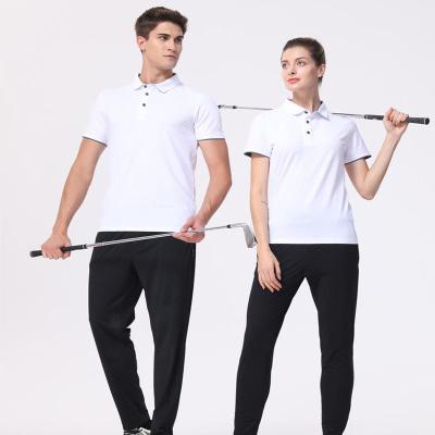 China High Quality Custom Made Cotton Polyester Anti-wrinkle Plain Embroidered Logo Uniform Blank Plain Embroidered Polo Shirt For Men business casual Polo Shirt for sale