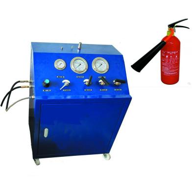 China Dry Chemical Food Fire Fighting Fire Extinguisher Cylinder Refillig Machine for sale