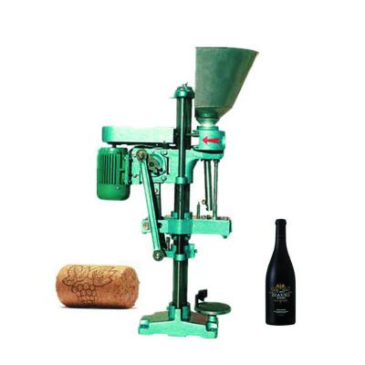 China New Type Top Sale 1000-1500 BPH Electric Semi Automatic Manual Wine Food Bottle Corking Machine Manual Wine Cork Machine Bottle for sale