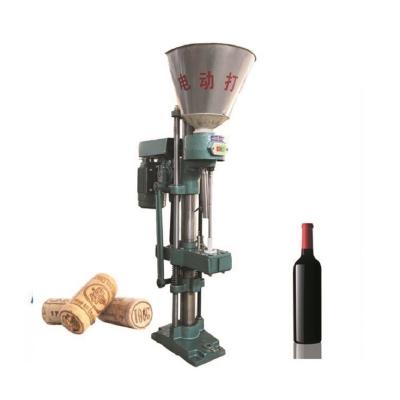 China Professional Food Maker 0.6kw Customized Semi Automatic Manual Wine Cork Bottle Machine for sale