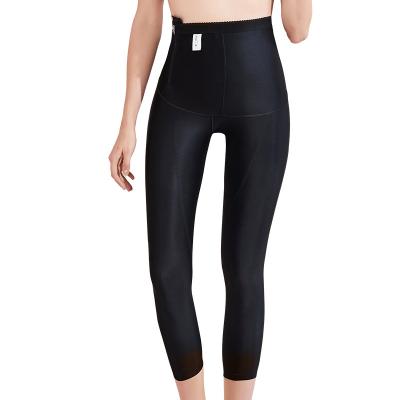 China Antibacterial Custom High Waist Zipper Body Compression Garment Liposuction Body Shaper Postoperative for sale