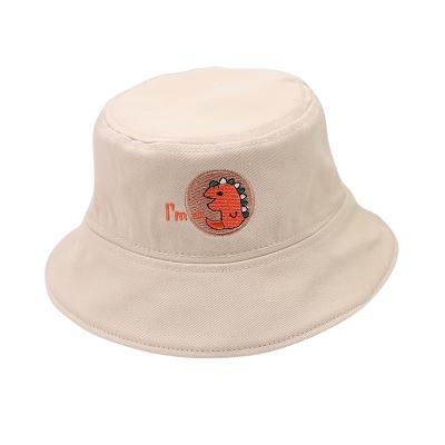 China Custom Character Baby and Toddler Girl Embroidery Sun Kids Bucket Hats Baby Protective Hats for sale