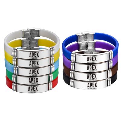 China Decoration APEX LEGENDS Stainless Steel Bracelet For Men for sale