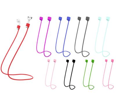 China Anti Lost Magnetic Neck String Anti List Silicone Strap Rope For AirPods for sale