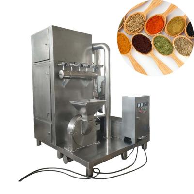 China With 300kg/h Dust Collection Capacity Chilli Pulverizer Turmeric Powder Making Crusher Spice Grinding Machine for sale