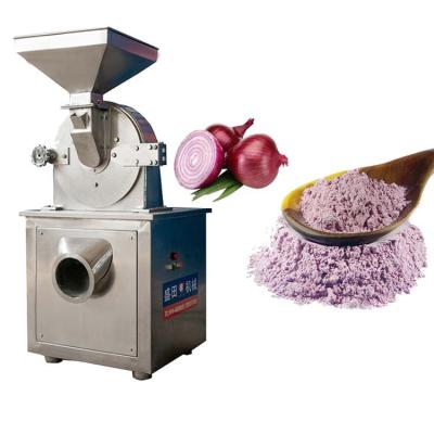 China High Efficiency Easy Operation Dry Onion Ginger Garlic Chilli Grinder Mill Dried Curry Leaves Curry Grinding Machine for sale