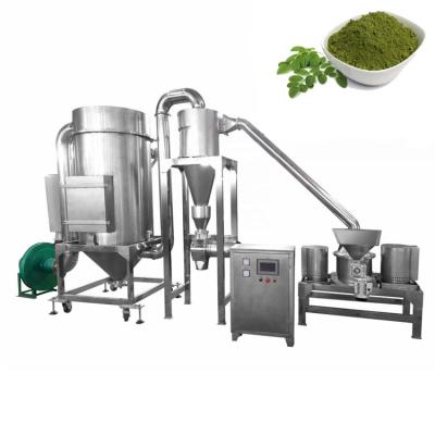 China High Efficiency Easy Operation Super Fine Leaf Powder Grinder Moringa Mill Pulverizer Machine for sale