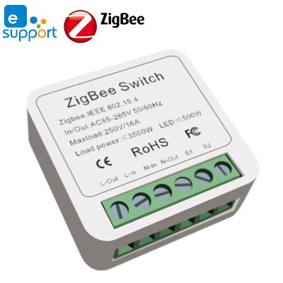 China Zigbee 3.0 Switch 16A Breaker eWeLink APP Smart Home Remote Control Work with Alexa Google Home Yandex Alice 15703 for sale