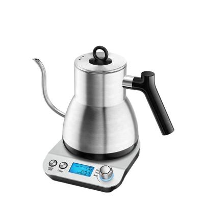 China 360 Degree Rotation Low Good Quality Keep Warm Single Anti-scalding Electric Tea Kettle Variable Temperature Setting With Glass Teapot for sale