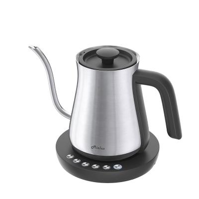 China Popular 360 Degree Rotation Base Control Health Food Grade Smart Auto Cut Hot Sale Electric Kettle Set Anti-scalding Over Coffee Tea for sale