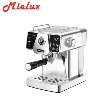 China High Quality 20 Bar 1.8L Stainless Steel Espresso Housing Coffee Maker Household Coffee Maker Hot Sales Espresso Coffee Maker 20 for sale