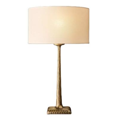 China Creative Simple Retro Metal Table Lamp Shade Modern Lamp Shade Bedroom Bedside Lamp Hotel Decoration for sale