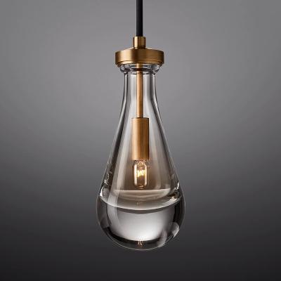 China Modern Led Raindrop Light Fixture Hanging Pendant Light For Dining Room for sale