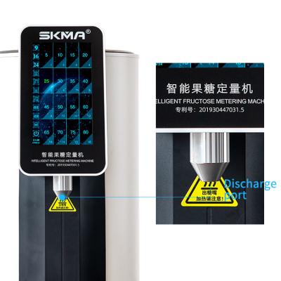 China Hot Selling Commercial Supply Automatic Fructose Dispenser Stainless Steel Cover Quantitative Fructose Equipment Lifting Type Machine for sale