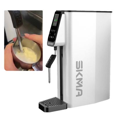 China Commercial supply high-end intelligent milk machine coffee milk tea shop equipment touch steam foaming foaming machine for sale