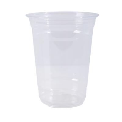 China Disposable Plastic PET Cup Of High And Low Temperature Resistance Bubble Tea Cups 16oz 24oz 500ml 700ml for sale